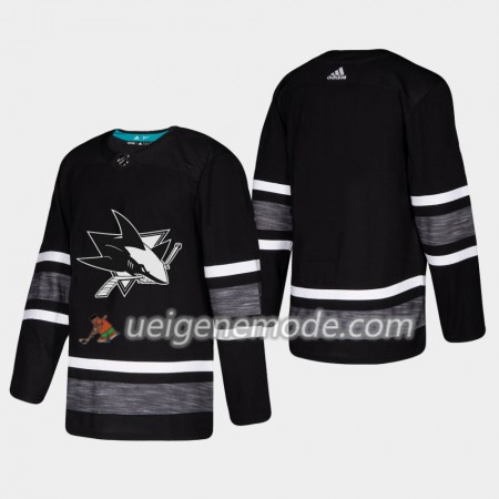 Herren Eishockey San Jose Sharks Trikot Blank 2019 All-Star Adidas Schwarz Authentic